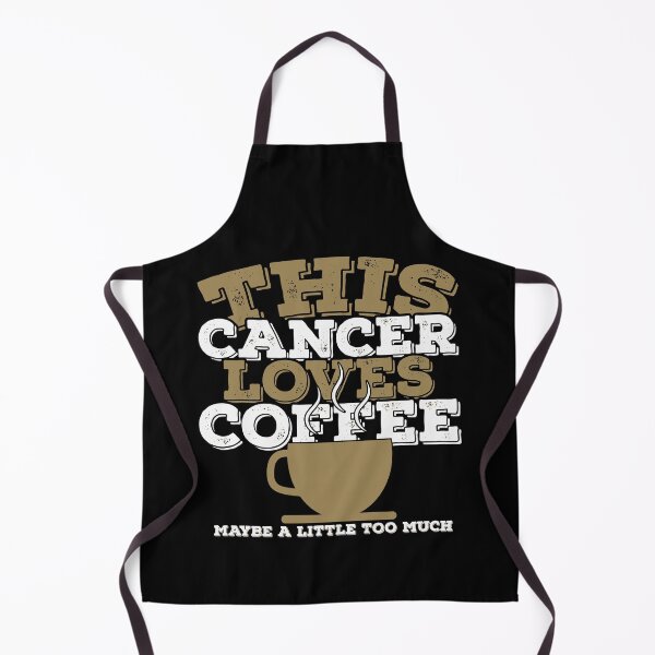 Item preview, Horoscope Zodiac Sign Cancer Loves Coffee designed and sold by TheCrazyBear.