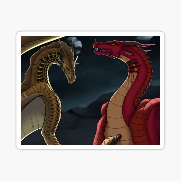 "Kestrel’s Death" Sticker by 0jynx0 Redbubble