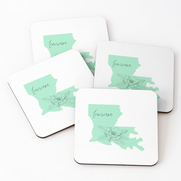 Item preview, Louisiana - State Flower - Seafoam designed and sold by CozyMcGee.