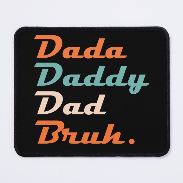Item preview, Dada Daddy Dad Bruh. Retro Future Font designed and sold by SomeDesignThing.
