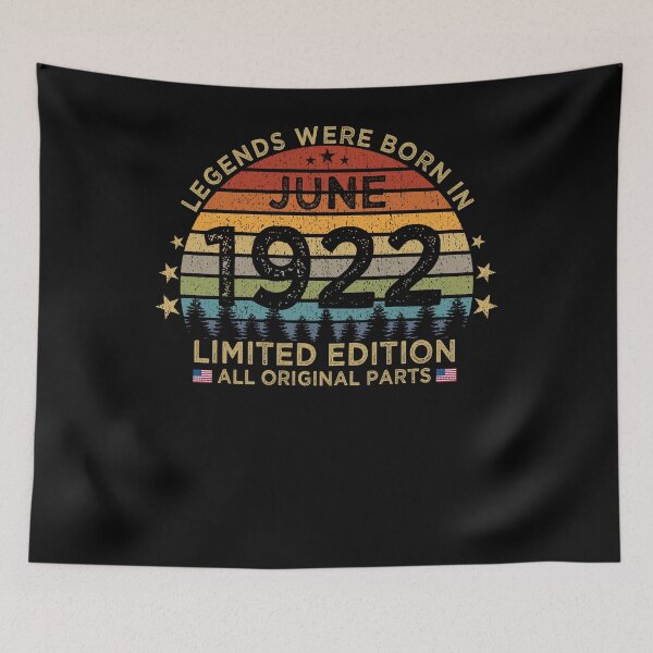 Item preview, Legends Were Born In June 1922 Limited Edition Patriotic designed and sold by cssdru.