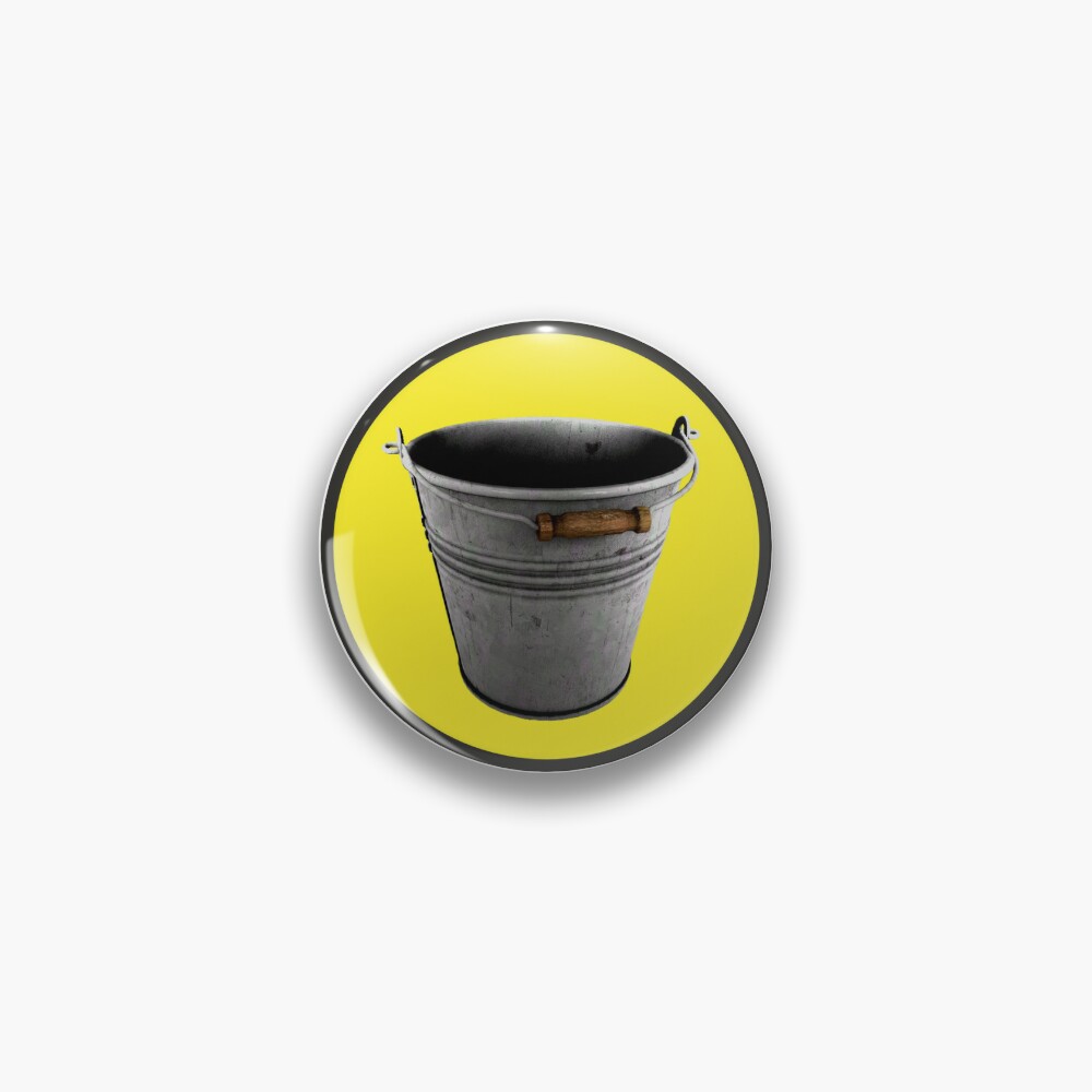 The Stanley Parable Ultra Deluxe Bucket Sticker Pin by 0Davgi0