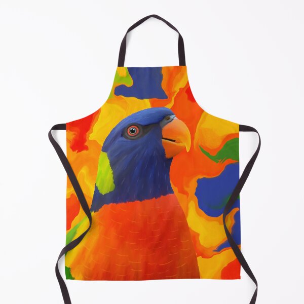 Item preview, Rainbow Lorikeet with a Splash of Colour designed and sold by Digitaldingo.