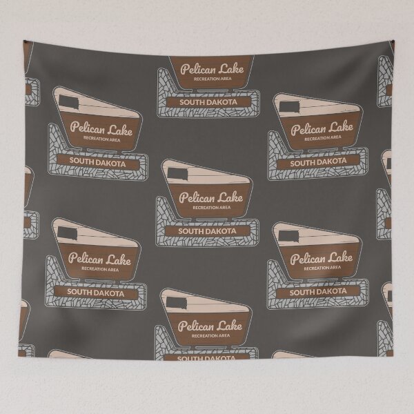 Item preview, Pelican Lake Recreation Area South Dakota Entrance Welcome Sign SD designed and sold by palmettodigital.