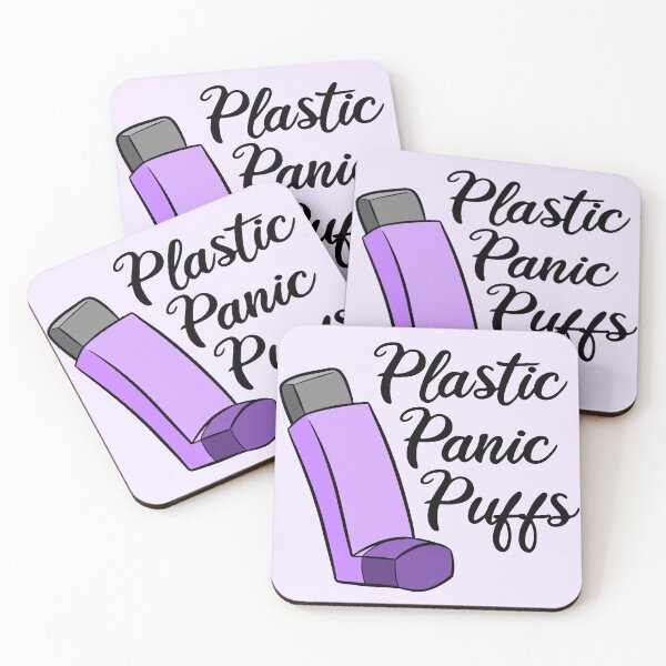 Item preview, Plastic Panic Puffs Design designed and sold by JaxNaBox.