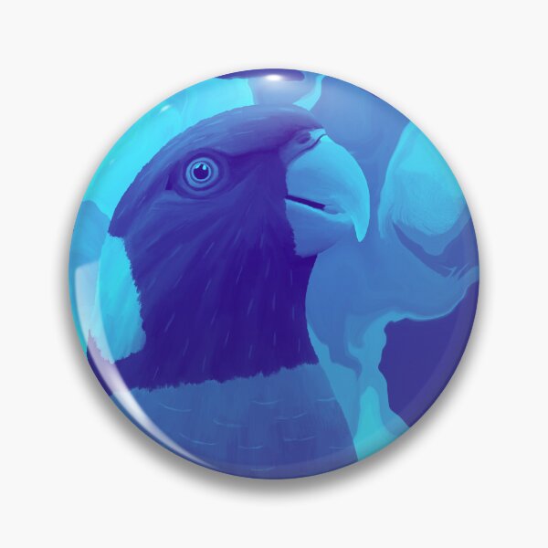 Item preview, Rainbow Lorikeet Blue Splash  designed and sold by Digitaldingo.