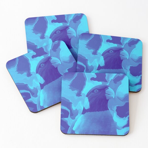 Item preview, Rainbow Lorikeet Blue Splash  designed and sold by Digitaldingo.
