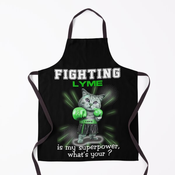 Item preview, Funny Cat Fighting Lyme Is My Superpower What's Your designed and sold by Kohend.