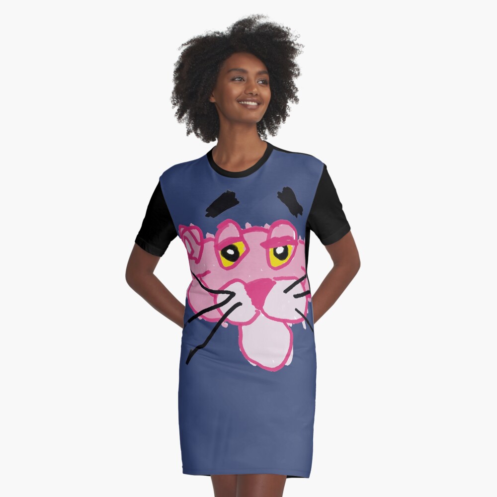 Pink panther t shirt dress best sale