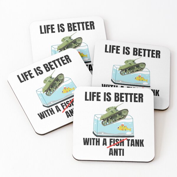 Item preview, Life Is Better With A Fish Tank, Anti Tank designed and sold by Light79.
