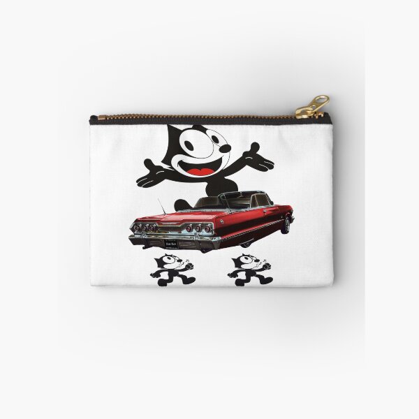 Item preview, Classic Red Lowrider with Black Cat designed and sold by Tricky1369.