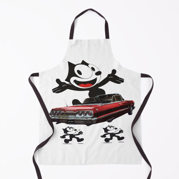 Item preview, Classic Red Lowrider with Black Cat designed and sold by Tricky1369.