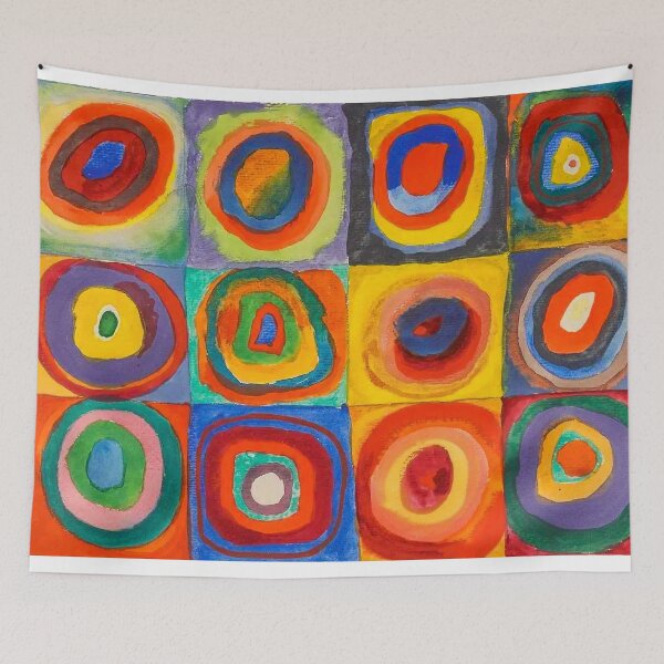Item preview, Wassily Kandinsky  Color Study Squares with Concentric Circles , Abstract designed and sold by TeeARTHY.