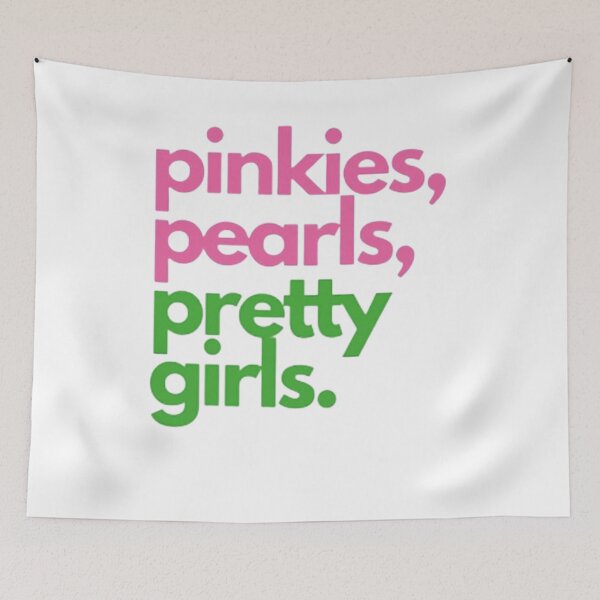 Item preview, pinkies pearls pretty girls, designed and sold by truewear1.