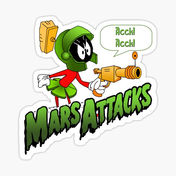 Marvin Martian Stickers for Sale | Redbubble Marvin Martian Stickers for Sale | Redbubble