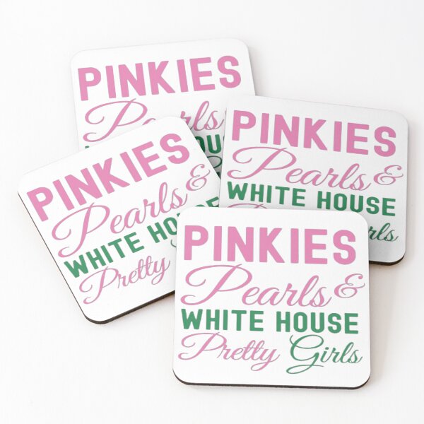 Item preview, pinkies pearls white house pretty girls, designed and sold by truewear1.