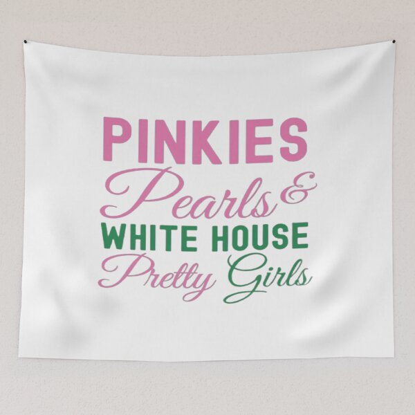 Item preview, pinkies pearls white house pretty girls, designed and sold by truewear1.