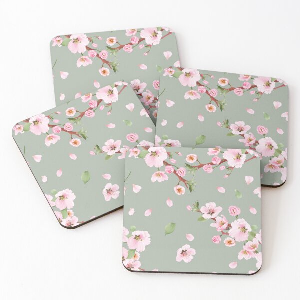 Item preview, Cherry Blossoms on Blue designed and sold by Sport-it.