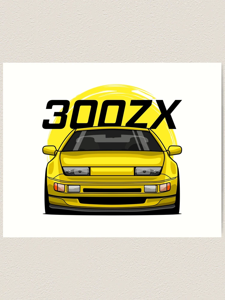 Yellow 300ZX Z32
