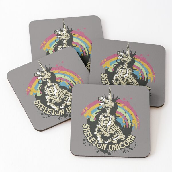 Item preview, Skeleton unicorn  designed and sold by Tonickay.