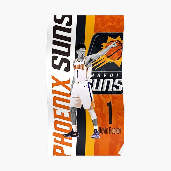 Devin Booker Poster Phoenix Suns Canvas Print Sports 