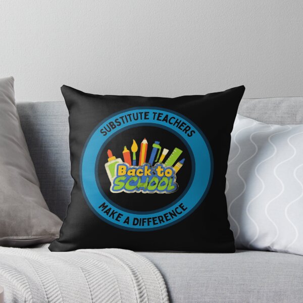 Item preview, Substitute Teachers Make A Difference The Best Teacher Blue Design designed and sold by BestTeacher.