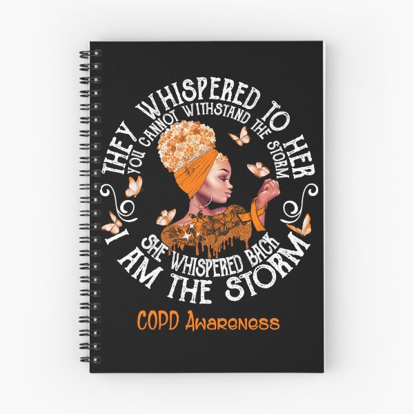 Item preview, Black Girl Fighter Strong I Am The Storm COPD Awareness designed and sold by Mnrshirley.