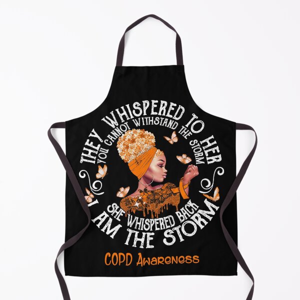 Item preview, Black Girl Fighter Strong I Am The Storm COPD Awareness designed and sold by Mnrshirley.