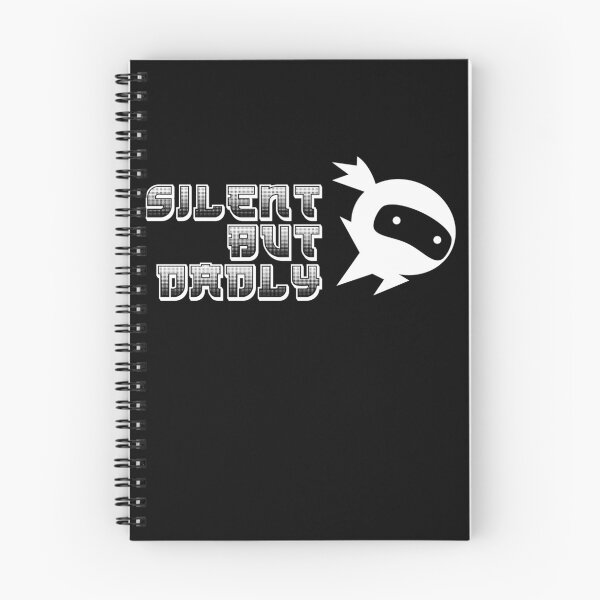 Item preview, Silent But Dadly designed and sold by Topiest.