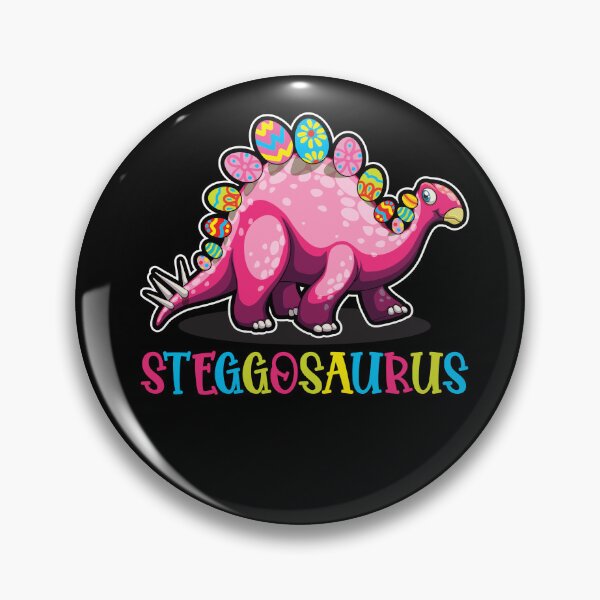Item preview, Stegosaurus Bunny Ears Egg Easter Day Dinosaur Dino designed and sold by Dressed For  Duty.
