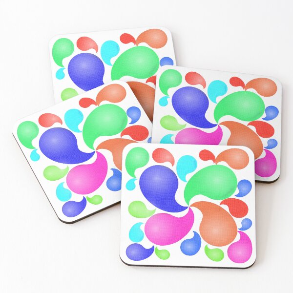Item preview, Colorful water droplets designed and sold by Shirley cute art .