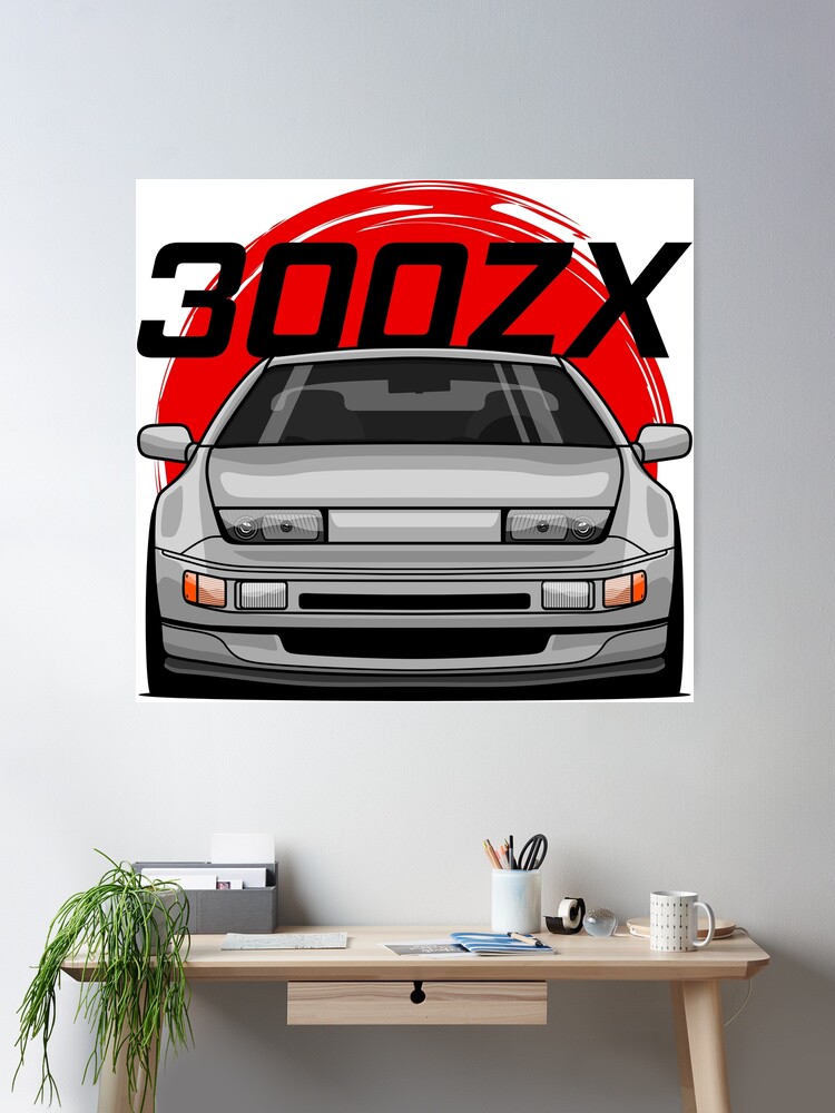 多様な Silver 300ZX Z32 ポスター