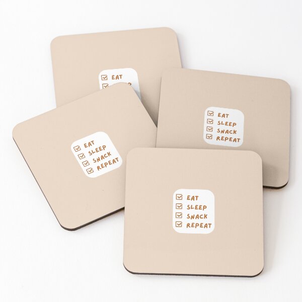 Item preview, Easily Distracted by Eat Sleep Snack Repeat  designed and sold by theslothinme.