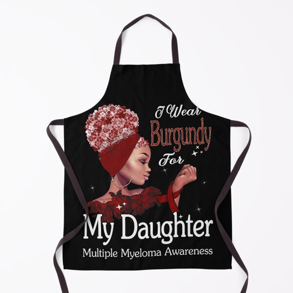 Item preview, Multiple Myeloma Awareness Black Girl I Wear Burgundy For My Daughter designed and sold by tenjun16.