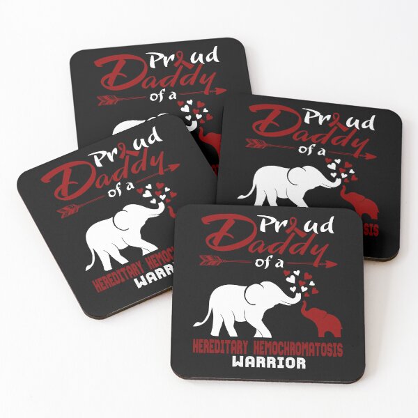 Item preview, Proud Daddy Of A Hereditary Hemochromatosis Warrior designed and sold by Hatjar.