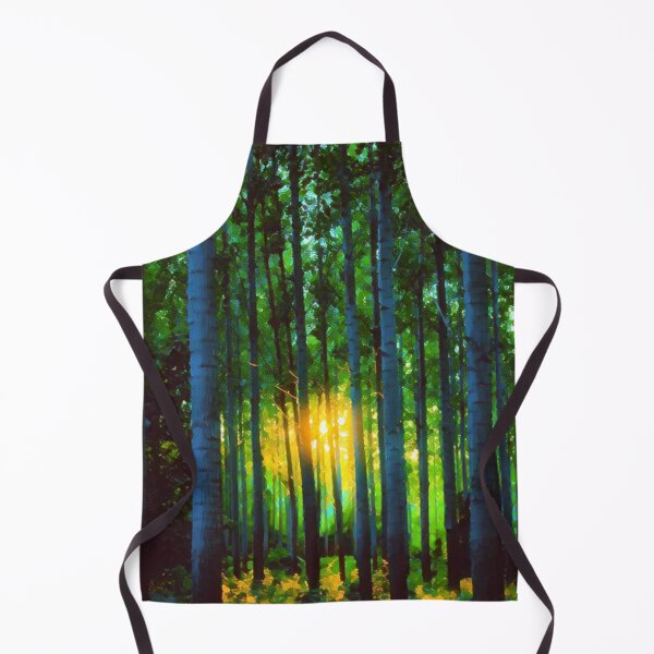 Item preview, Woods with trees and sunset painting designed and sold by Zevy-Darling.