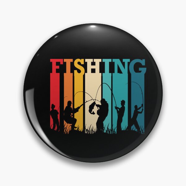 Item preview, FISHING RETRO SUNSET  designed and sold by DiscoVibes.