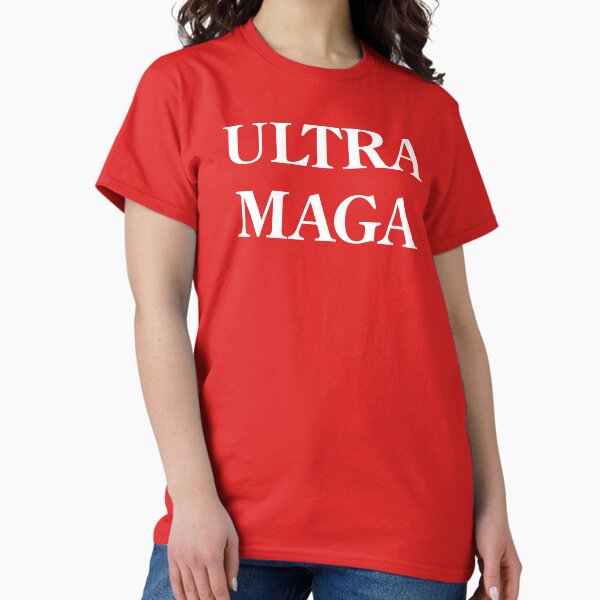 Vista previa del artículo con la obra «Ultra MAGA (Texto Blanco)», diseñado y vendido por joshcartoonguy.