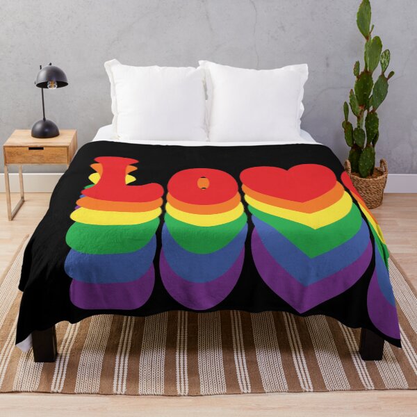 Item preview, Gay-Pride Retro Love designed and sold by OliviaGbyKyro.