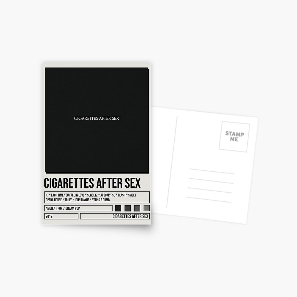 Cigarettes After Sex Self-Titled album poster