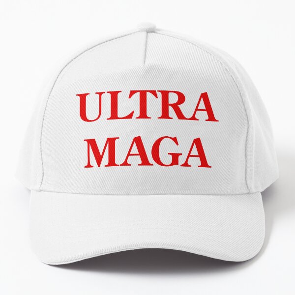 Copy of Ultra MAGA (Red Text) Baseball Cap