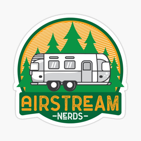 We are Airstream Nerds Sticker