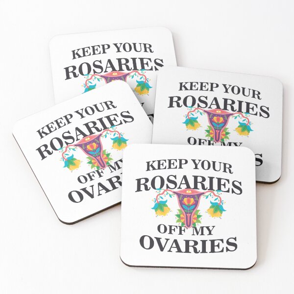 Item preview, Keep your rosaries off my ovaries designed and sold by Jannydesign.