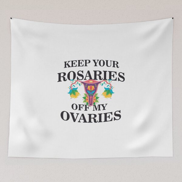 Item preview, Keep your rosaries off my ovaries designed and sold by Jannydesign.