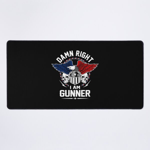 Item preview, Gunner Name T Shirt - Damn Right I Am Gunner Gift Item Tee designed and sold by stacyarmst.