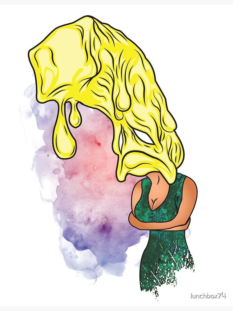 "Butterface" Poster by lunchbox74 Redbubble