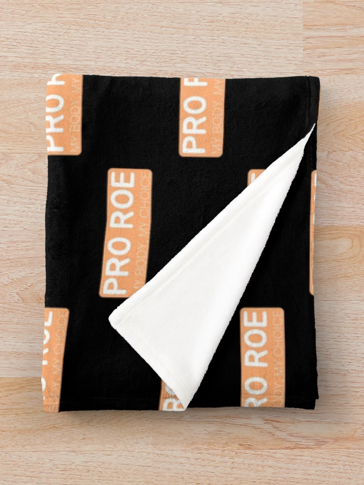 Thumbnail 3 of 6, Throw Blanket, Pro Roe - Defend Roe v Wade - Pro-choice designed and sold by Absolute-Garlic.