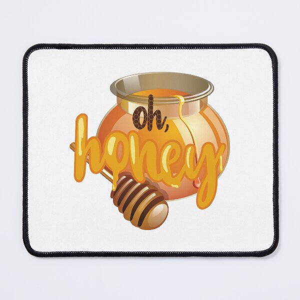 Item preview, Oh, Honey(Jar)! On Brown designed and sold by PawsitiveMum.