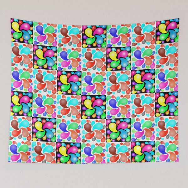 Item preview, Colorful water droplets designed and sold by Shirley cute art .