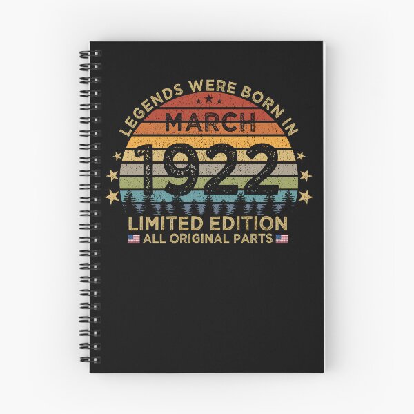 Item preview, Legends Were Born In March 1922 Limited Edition Patriotic designed and sold by cssdru.